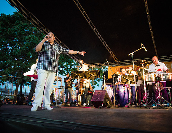 Tito Nieves - East River Bandshell - NYC - 2015