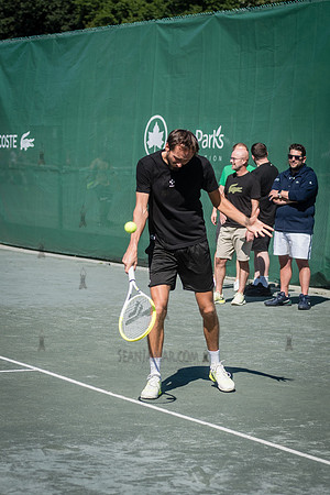 CPF Play - Lacoste Foundation Tennis Clinic - Central Park Tenni