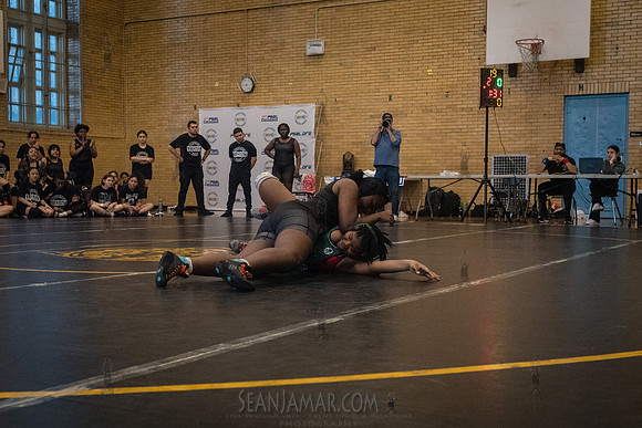 PSAL Girls Team Wrestling Championship - Grover Cleveland HS - N