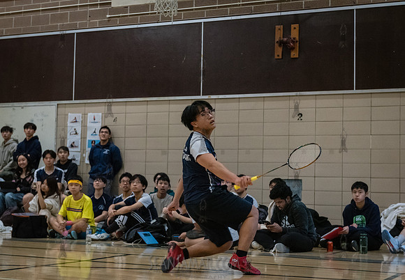 PSAL Boys Badminton Championship - Edward R Murrow HS - NYC - 20