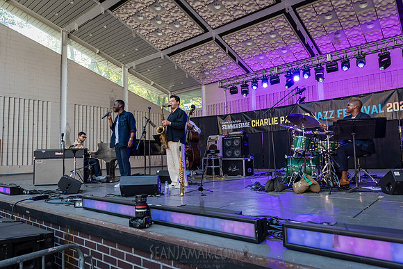 Tyreek Mcoole - CPF SummerStage CPJF - Carmen Lundy - Marcus Gar