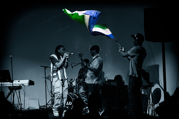 Bajah + The Dry Eye Crew - Africa Now! Festival - Apollo Music Cafe - NYC - 2014