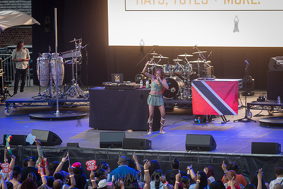 Steph The Gyal Army - CPF SummerStage - Patrice Roberts - Rumsey