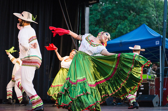 Calpulli Mexican Dance Company - Queensbridge Park - NYC - 2018