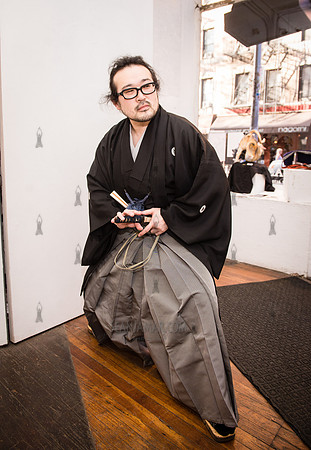 Makoto Kaneko - Samarai War Cry - Ward Nasse Gallery - SoHo NYC