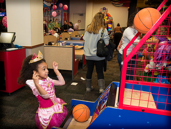 Christina's Princess Party - Chuck E. Cheese - Paramus NJ - 2012