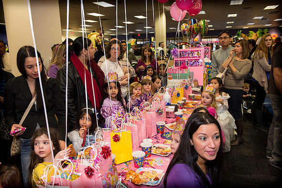 Christina's Princess Party - Chuck E. Cheese - Paramus NJ - 2012