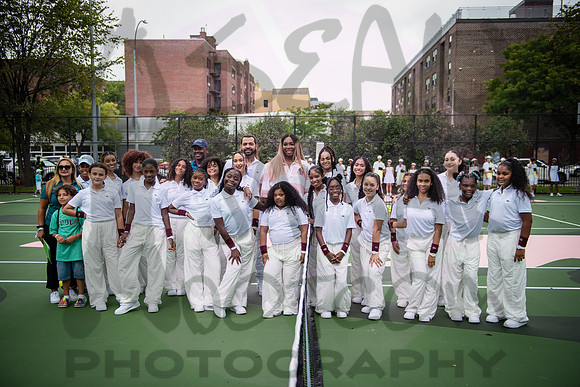 Venus Williams Tennis Court Dedication - St Marys Park - NYC - 2