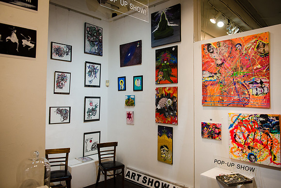 First Friday Pop Up Art Show & Music Showcase - Ward Nasse Gallery - SOHO NYC - May 2015