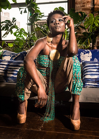 Eugenia Tetteh - Simply Maam - Afrolux Shoot - Shells Loft - BK