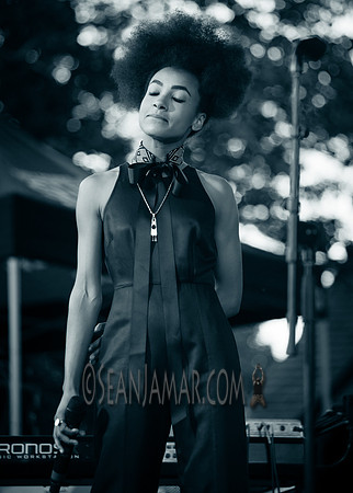 Igmar Thomas & The Revive Band f/ Esperanza Spalding - Rumsey Playfield - Central Park NYC - 2016