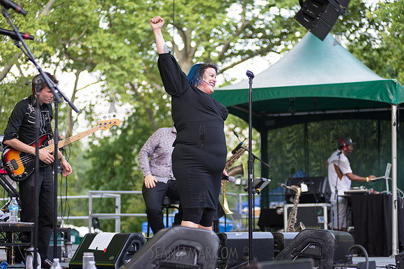 Hannah Williams & The Affirmations - Rumsey Playfield Central Park - NYC - 2018