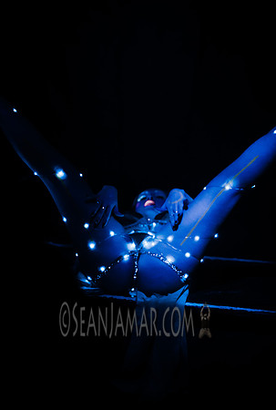 Vonka Romanov - Glow Burlesque - Hells Kitchen Lounge - Newark NJ - March 2017