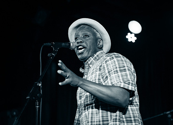 Living Colour's Vernon Reid & Corey Glover - BRC 30th Anniversary Kick Off Party - The Bell House - Brooklyn - 2015
