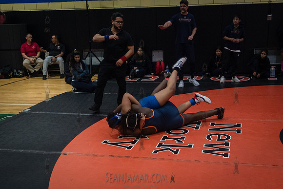 PSAL Girls Individual Championships - Harry S Truman HS - NYC -