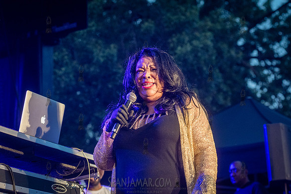 Taana Gardner - NYC SummerStage - Doug E Fresh + Funk Flex Hip H