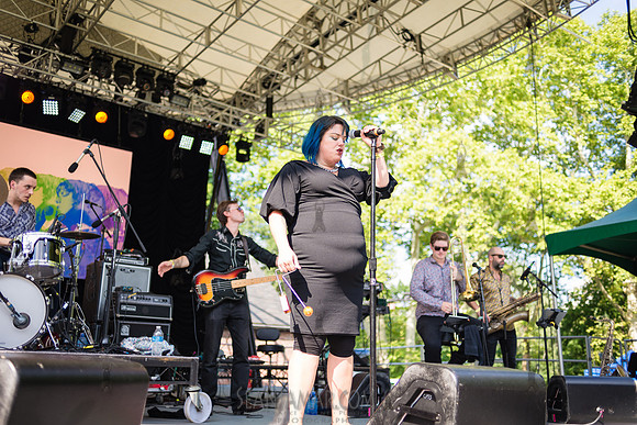 Hannah Williams & The Affirmations - Rumsey Playfield Central Park - NYC - 2018