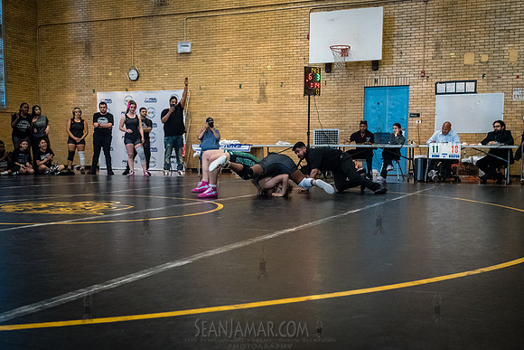 PSAL Girls Team Wrestling Championship - Grover Cleveland HS - N