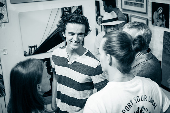 First Friday Pop Up Art Show & Music Showcase - Ward Nasse Gallery - SOHO NYC - Aug 2015