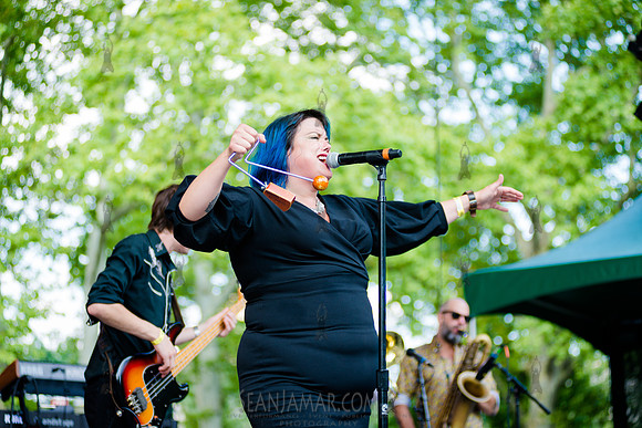 Hannah Williams & The Affirmations - Rumsey Playfield Central Park - NYC - 2018