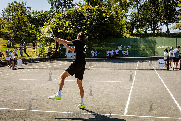 CPF Play - Lacoste Foundation Tennis Clinic - Central Park Tenni