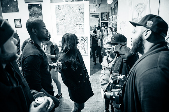 First Friday Pop Up Art Show & Music Showcase - Ward Nasse Gallery - SOHO NYC - May 2015