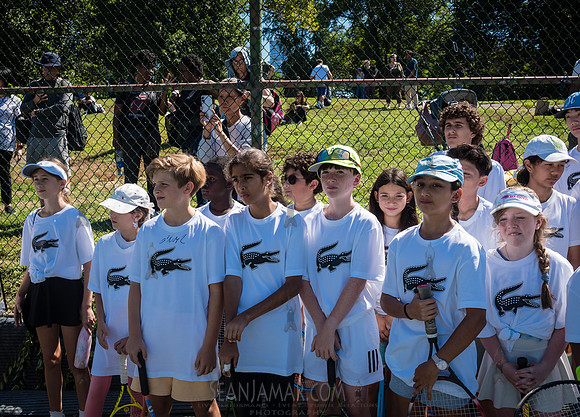 CPF Play - Lacoste Foundation Tennis Clinic - Central Park Tenni