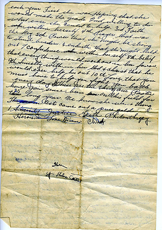 ORIGINAL SERMON BY HELEN CALLIS