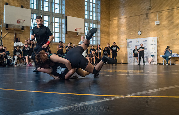 PSAL Girls Team Wrestling Championship - Grover Cleveland HS - N