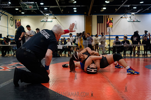 PSAL Girls Individual Championships - Harry S Truman HS - NYC -