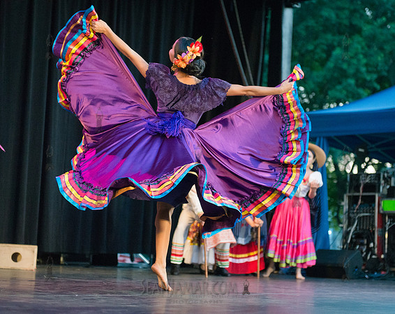 Calpulli Mexican Dance Company - Queensbridge Park - NYC - 2018