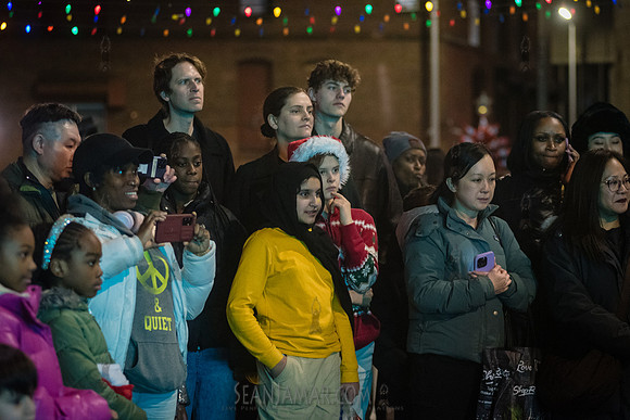 DID Christmas Tree Lighting - Dumbo Archway - NYC - 2024