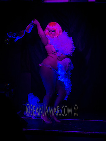 Kita St Cyr - Glow Burlesque - Hells Kitchen Lounge - Newark NJ - March 2017