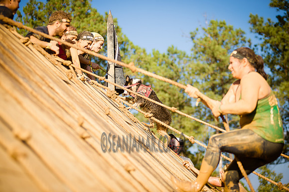 Carolina Beast and Sprint Weekend - Spartan Race - Carolina Adventure World - Winnsboro SC - 2016