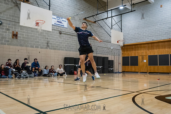 PSAL Boys Badminton Championship - Edward R Murrow HS - NYC - 20