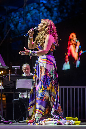 Lena Burke - NYC SummerStage - Celia Cruz Celebration - Rumsey P