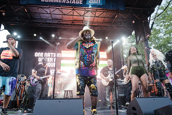 NYC SummerStage - George Clinton - Central Park - 2021
