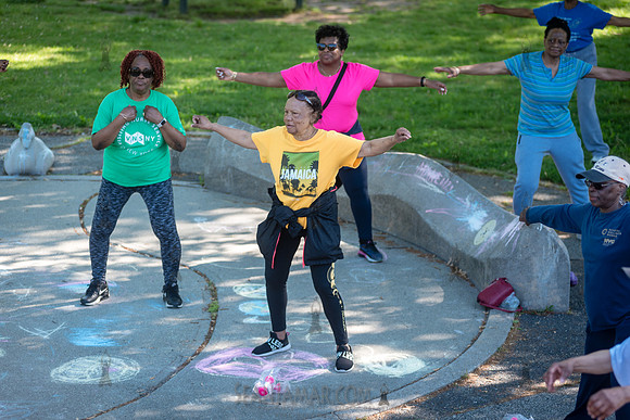 CPF Senior Walking - Springfield Park - NYC - 2024