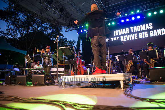 Igmar Thomas & The Revive Band f/ Nicholas Payton - Rumsey Playfield - Central Park NYC - 2016