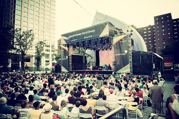 Avery Sunshine - Damrosch Park Bandshell Lincoln Center - NYC - 2014