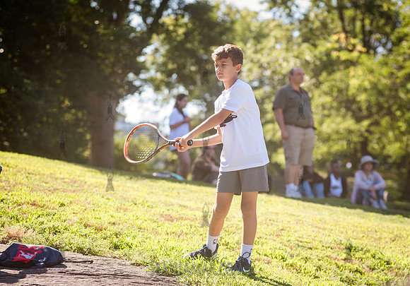 CPF Play - Lacoste Foundation Tennis Clinic - Central Park Tenni