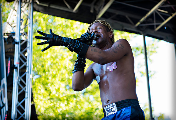Mykki Blanco - Afropunk Festival - Commodore Barry Park - BK USA