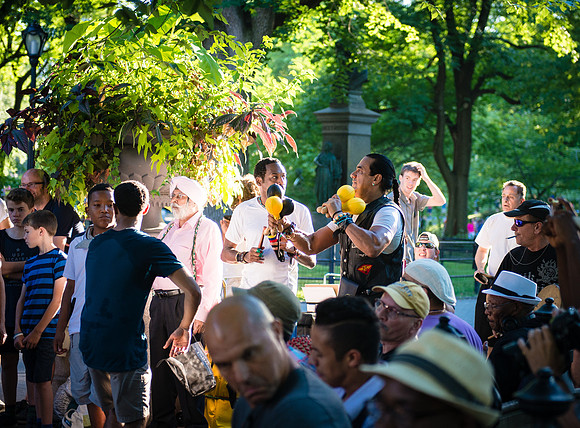 Chaka Chocolate Drum Circle - Central Park - NYC -2015