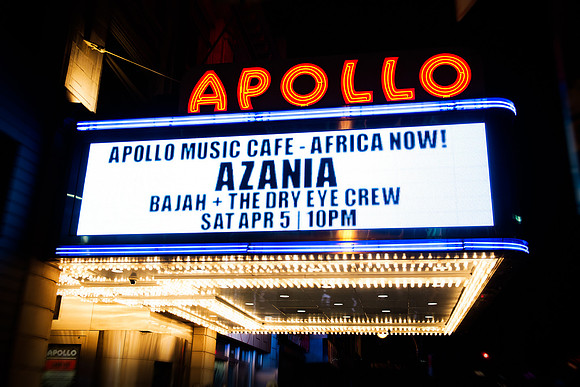 Azania w/ Bajah + The Dry Eye Crew - Africa Now! Festival - Apollo Music Cafe - NYC - 2014