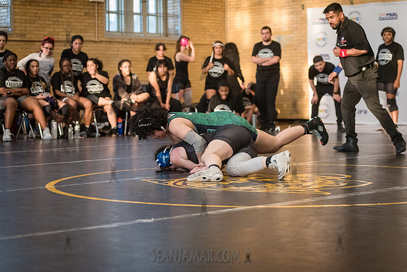 PSAL Girls Team Wrestling Championship - Grover Cleveland HS - N