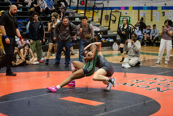 PSAL Girls Individual Championships - Harry S Truman HS - NYC -