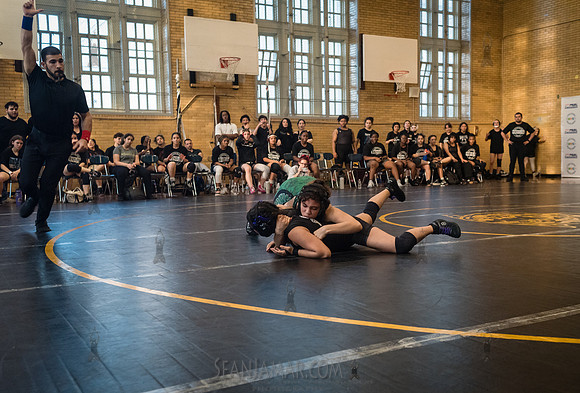 PSAL Girls Team Wrestling Championship - Grover Cleveland HS - N