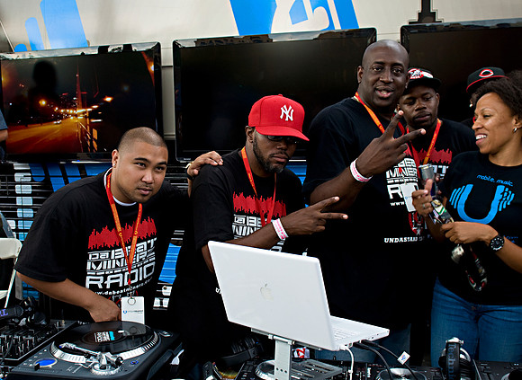 A whole bunch of DJ's