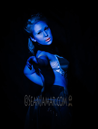 Vonka Romanov - Glow Burlesque - Hells Kitchen Lounge - Newark NJ - March 2017