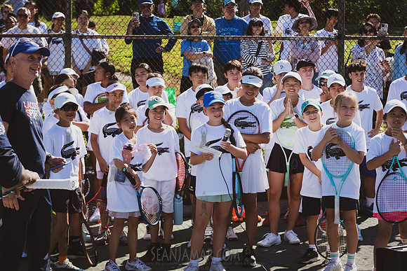 CPF Play - Lacoste Foundation Tennis Clinic - Central Park Tenni
